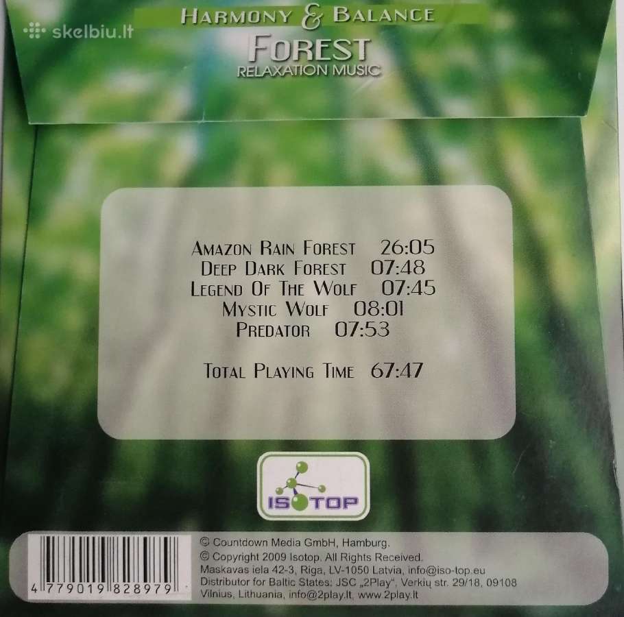 CD relaksacinė muzika, atsipalaidavimas - nuotraukos Nr. 18