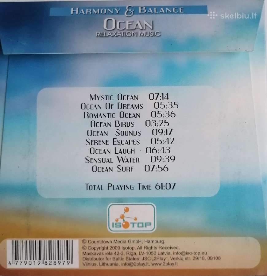 CD relaksacinė muzika, atsipalaidavimas - nuotraukos Nr. 14