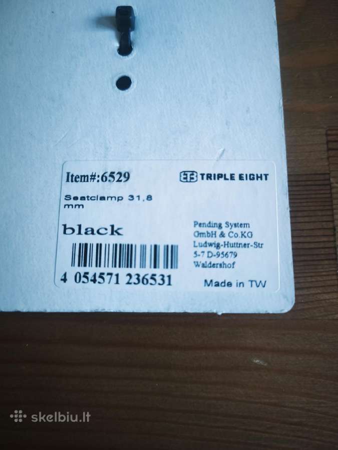 Saddle Clamp 31.8mm Triple eight - nuotraukos Nr. 2
