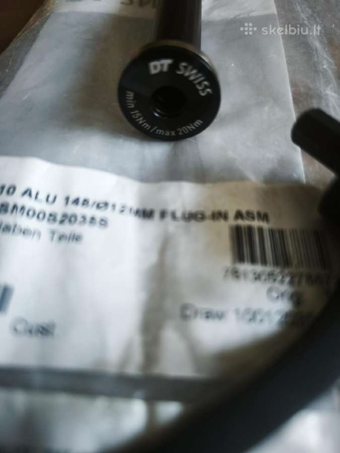 DT Swiss ašis 148/12mm Rws/qr - nuotraukos Nr. 2