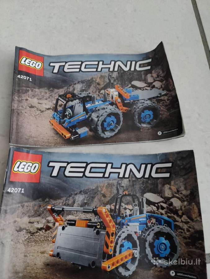 Lego technic 42071, du viename - nuotraukos Nr. 3