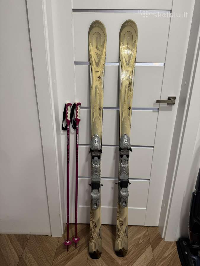 K2 moteriškos slidės 160cm