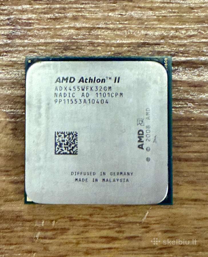 Procesorius Amd Athlon II X3 455 (3.3 GHz, Am3)