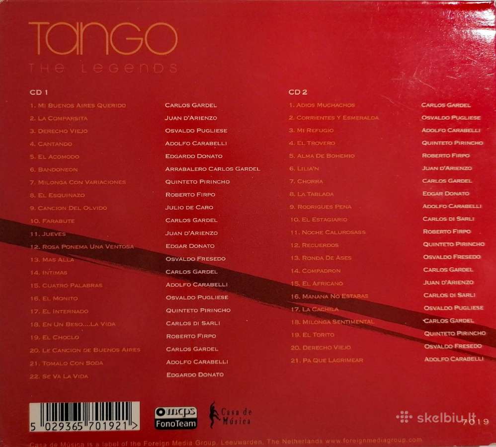 CD Tango, Valsas, Baletas - nuotraukos Nr. 8