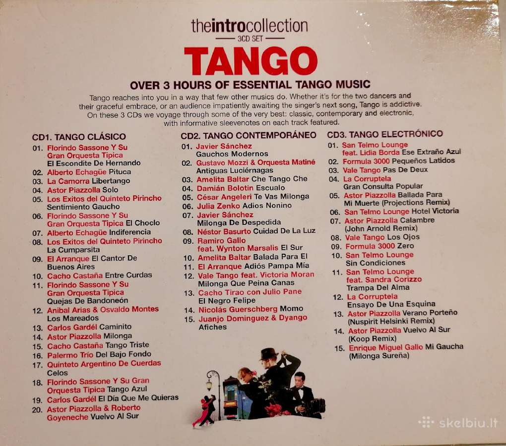 CD Tango, Valsas, Baletas - nuotraukos Nr. 2