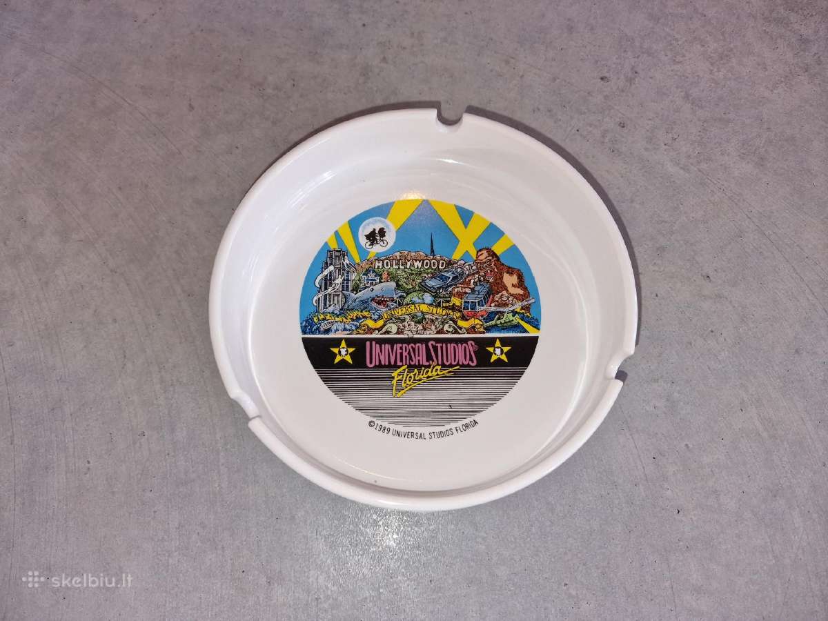 Universal Studios Florida suvenyrinė peleninė 1989