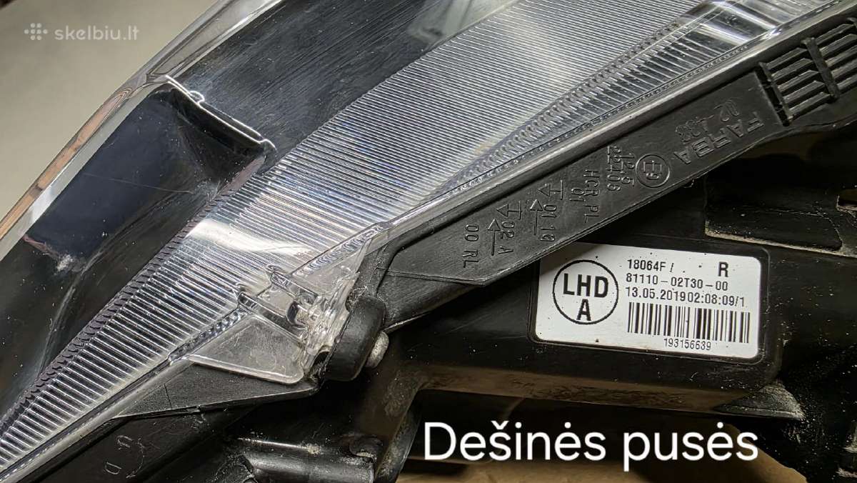 Oem Toyota Corolla 2020 sedano priekiniai žibintai - nuotraukos Nr. 12