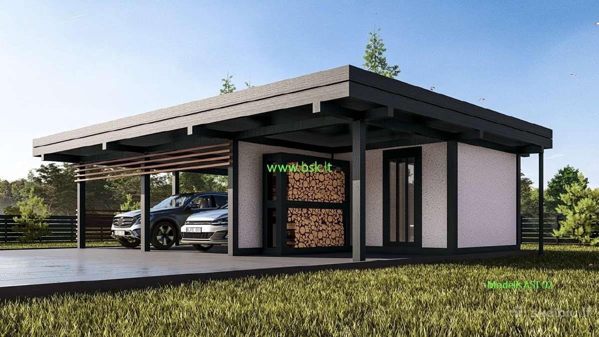 Automobilių stoginė - nuotraukos Nr. 4