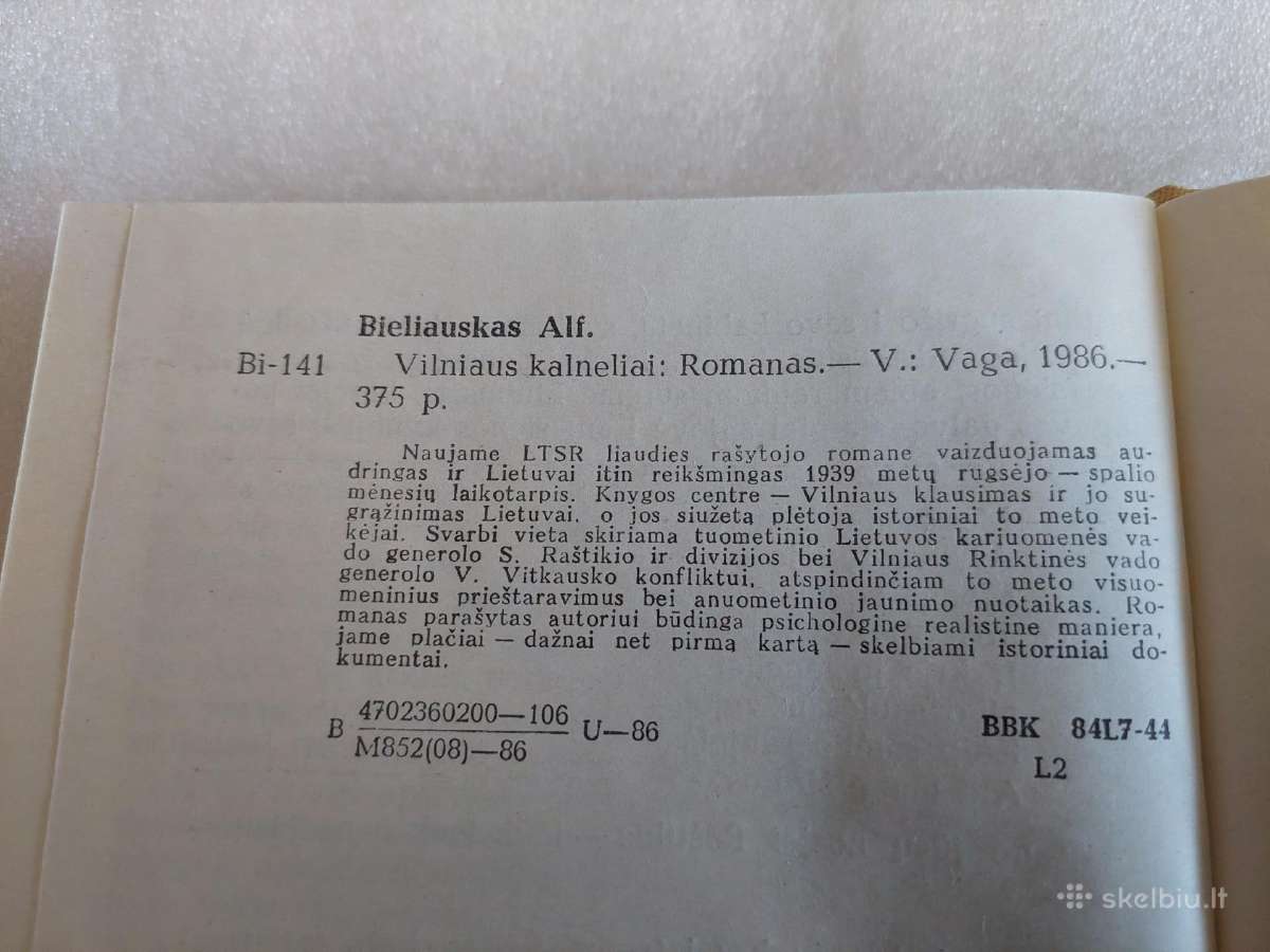 Vilniaus kalneliai - nuotraukos Nr. 3