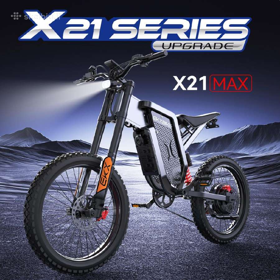 Elektrinis dviratis Ekx 21 Max 60v 30ah Samsung - nuotraukos Nr. 18