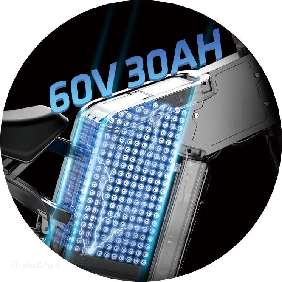 Elektrinis dviratis Ekx 21 Max 60v 30ah Samsung - nuotraukos Nr. 30