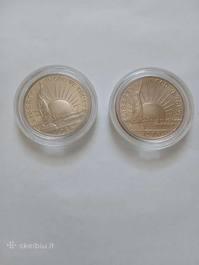 JAV 1986 1/2 Dollar