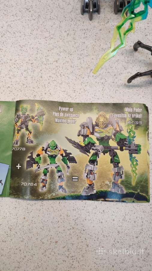 Lego Bionicle 70778 Protector of Jungle - nuotraukos Nr. 5