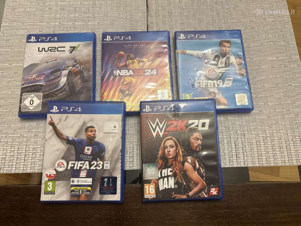 Įvairūs Ps4 žaidimai