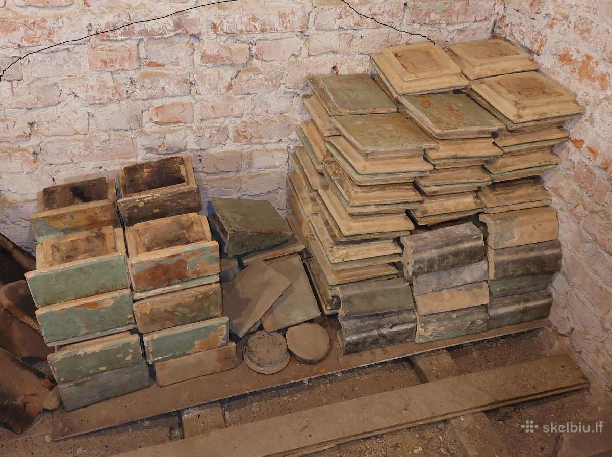 Naudoti kokliai ir krosniai reikalingos plytos - nuotraukos Nr. 2