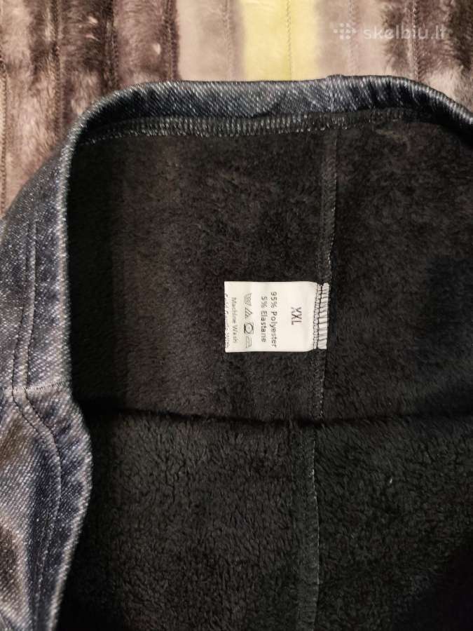 Kelnės pašiltintos 2xl dydis - nuotraukos Nr. 3