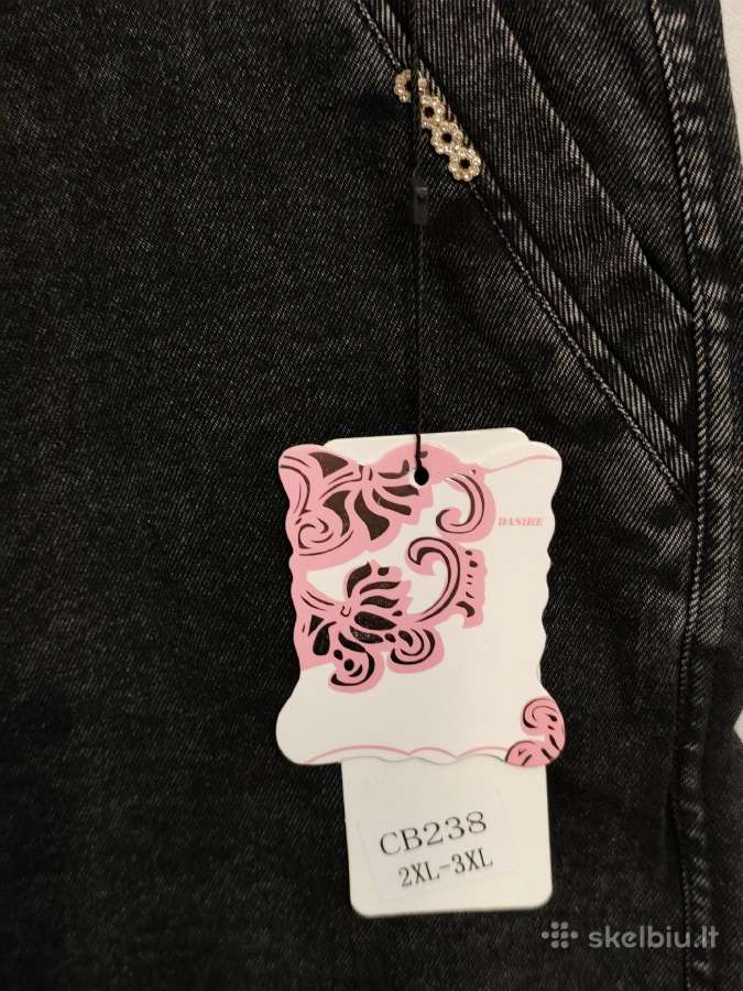 Dasire šiltinti labai tamprūs džinsai 2xl/3xl - nuotraukos Nr. 4