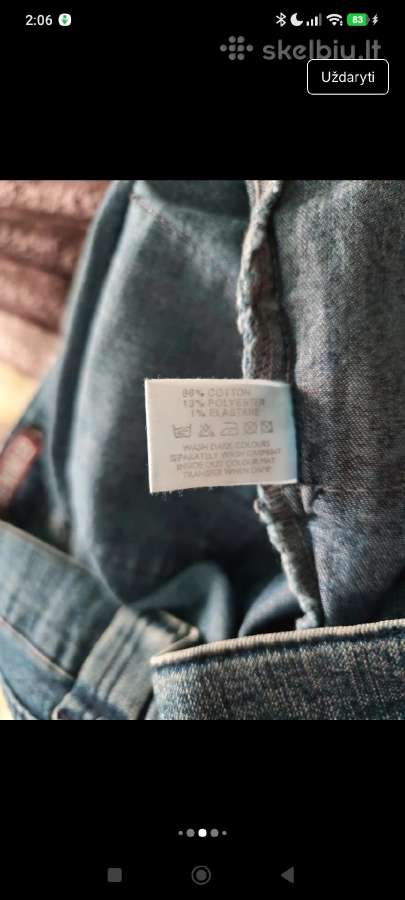 Denim co džinsiniai bridžai 44 dydis - nuotraukos Nr. 4