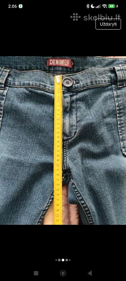 Denim co džinsiniai bridžai 44 dydis - nuotraukos Nr. 5