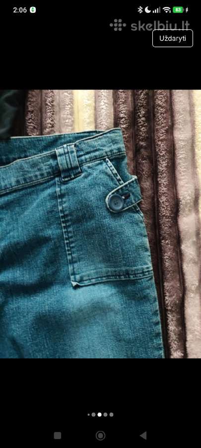 Denim co džinsiniai bridžai 44 dydis - nuotraukos Nr. 6