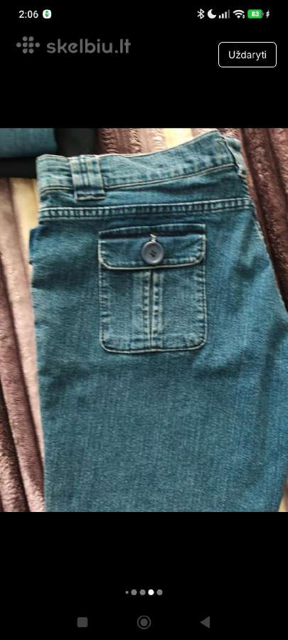 Denim co džinsiniai bridžai 44 dydis - nuotraukos Nr. 7