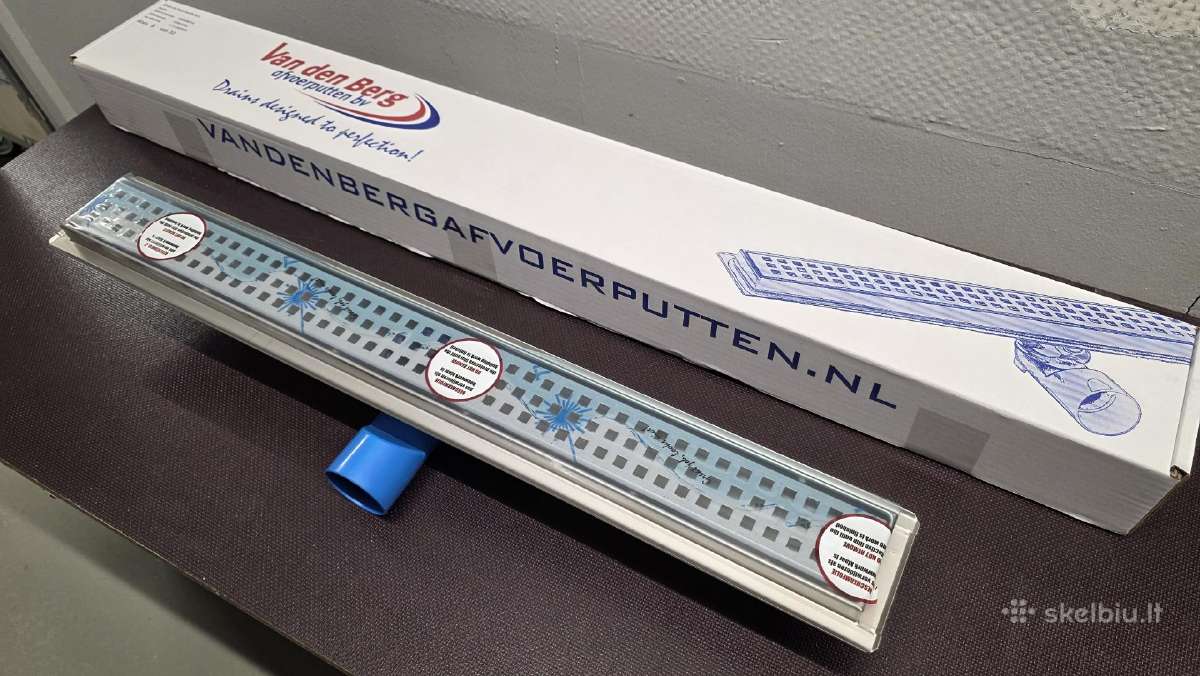 Nerudijančio plieno dušo latakas Van den berg 70cm