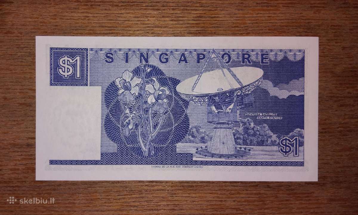 Singapūro 1 $ banknotas - nuotraukos Nr. 2