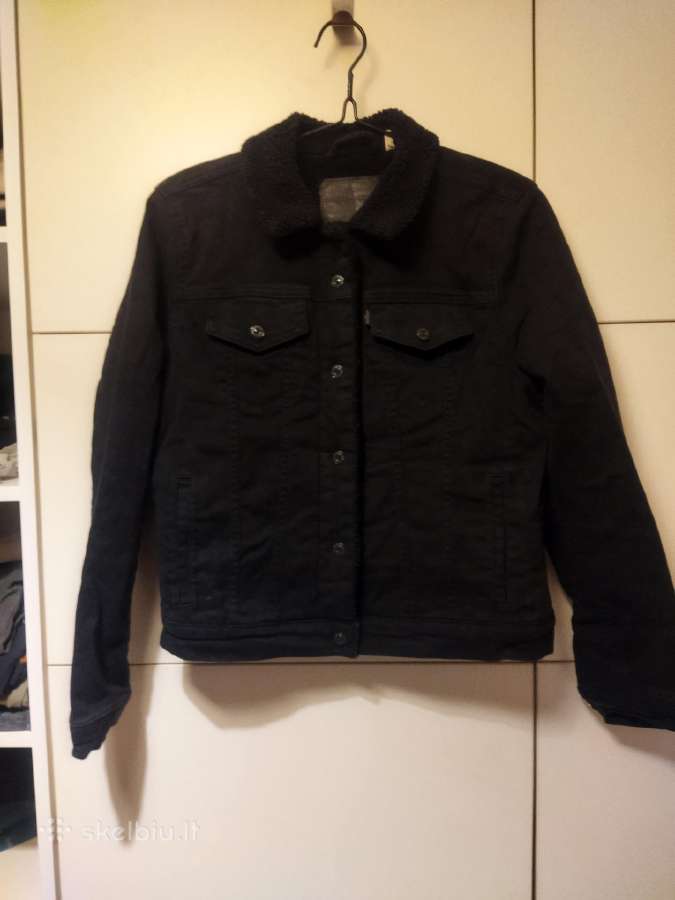 Šiltas vaikiškas Levis džinsinis švarkelis. - nuotraukos Nr. 8