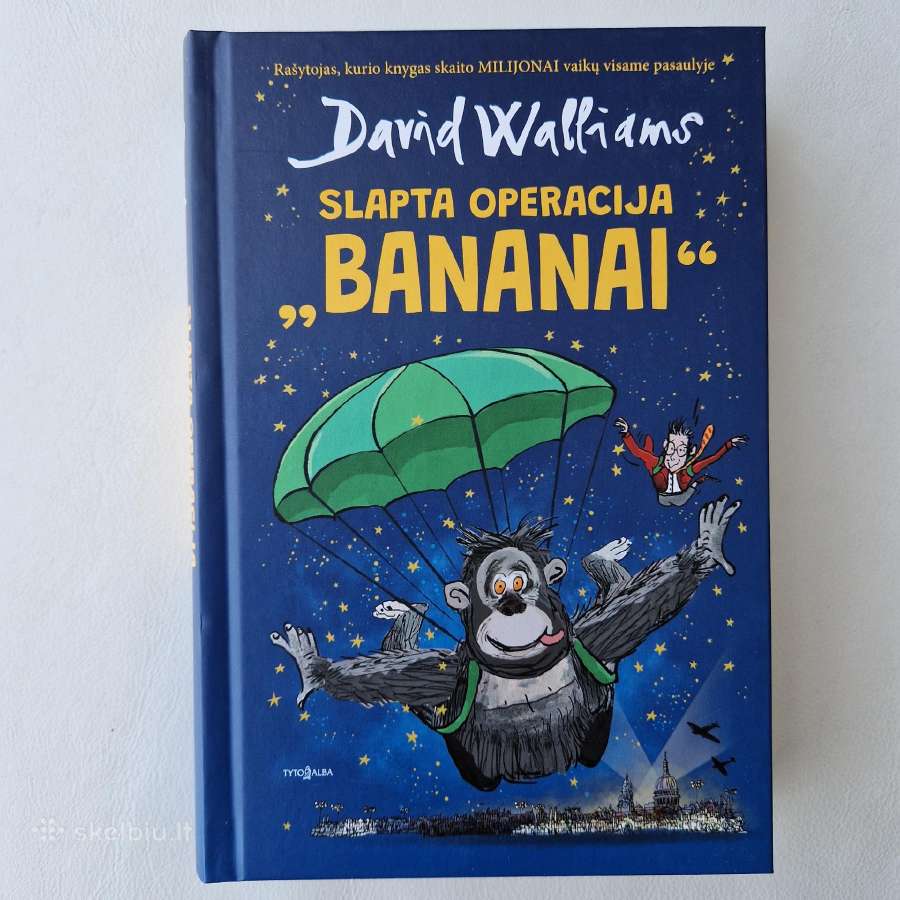 Nauja knyga "Slapta operacija „bananai“. David Wal