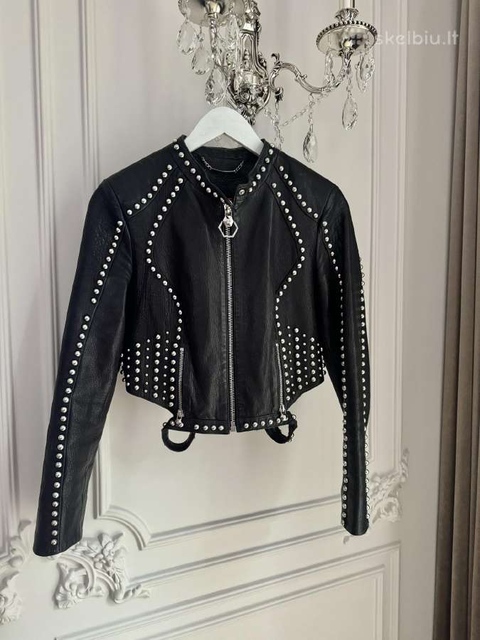 Philipp plein moteriška striukė / odinukė / koža