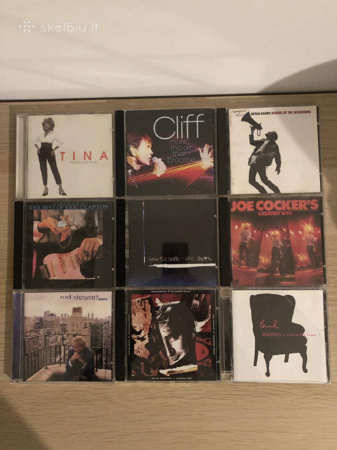 Originalūs CD po 3€
