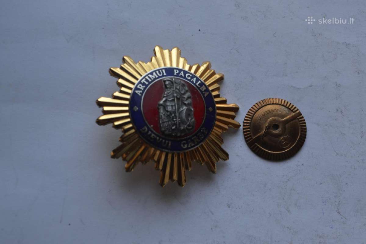 Gaisrininko apdovanojimas