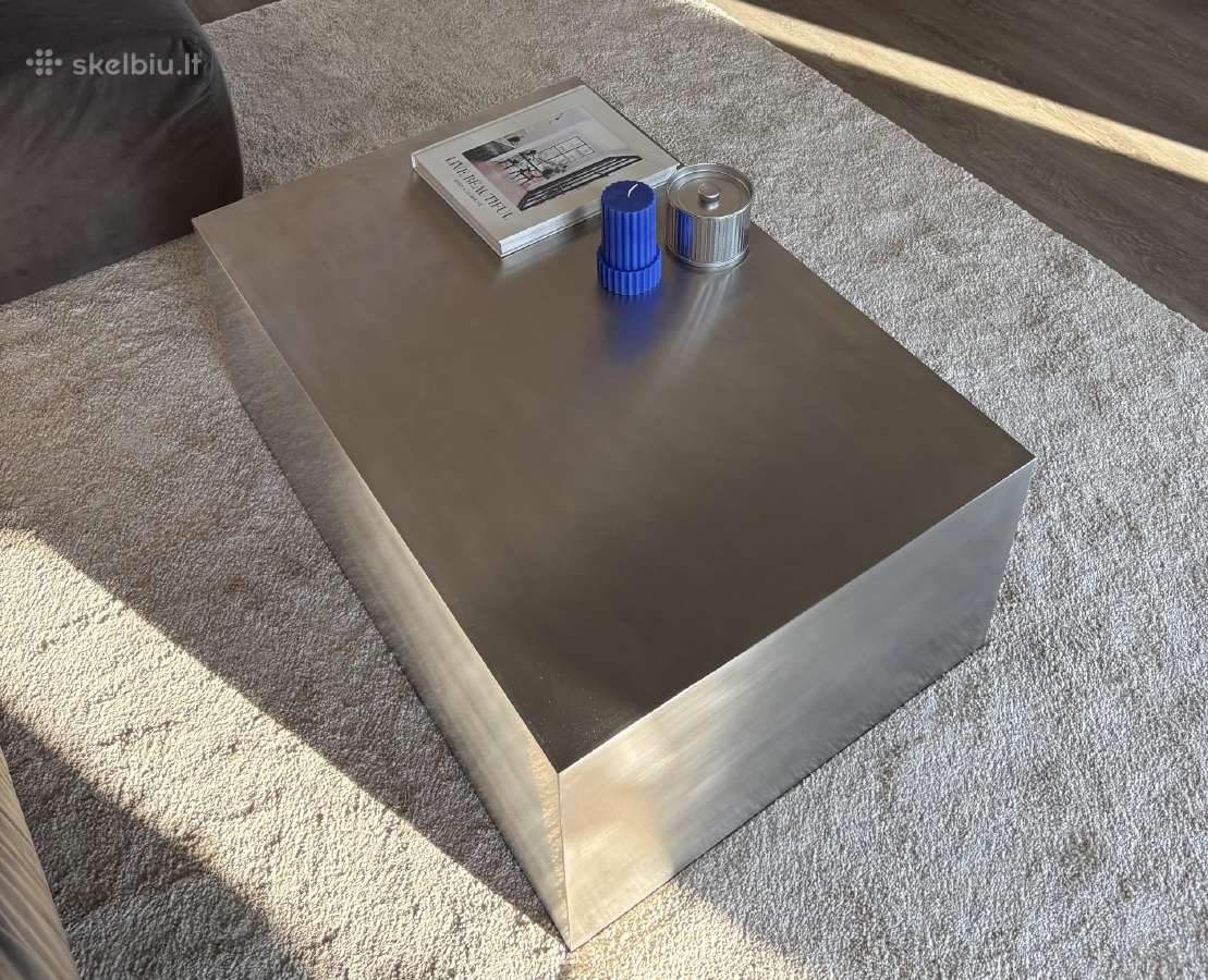 Minimalistinis metalinis kavos staliukas - nuotraukos Nr. 2
