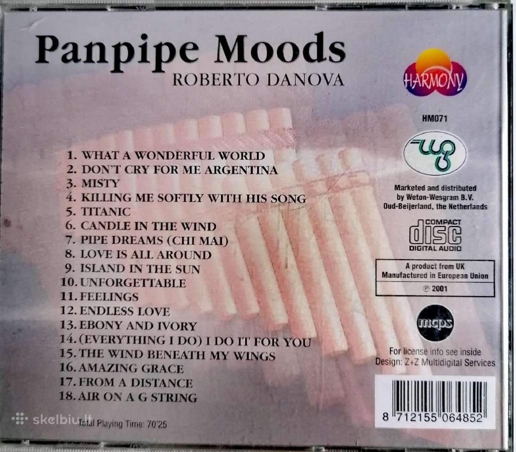 CD Pano Fleita, instrumentinė muzika - nuotraukos Nr. 8