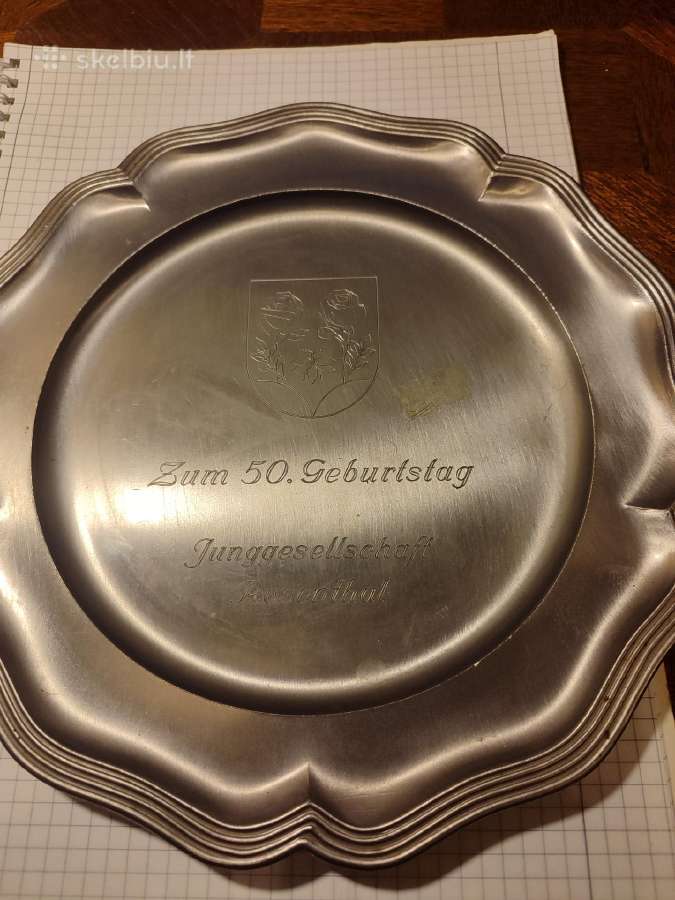 Vintažinė pakabinama lėkštė - nuotraukos Nr. 2