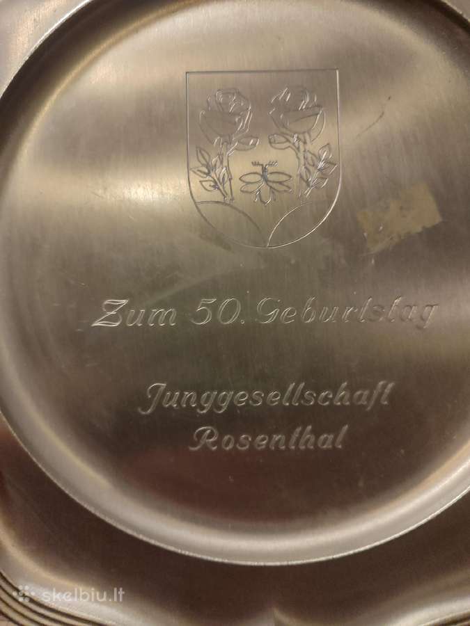 Vintažinė pakabinama lėkštė - nuotraukos Nr. 4