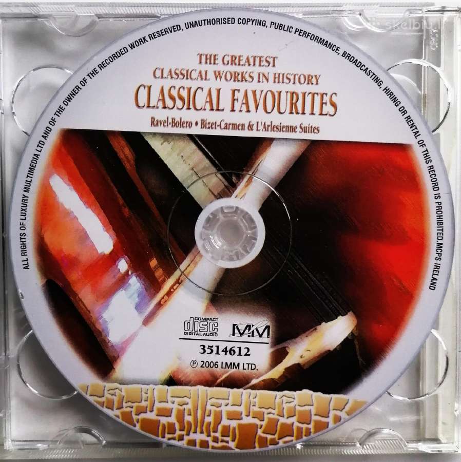 CD pasaulinė klasika, Classical Favourites - nuotraukos Nr. 2