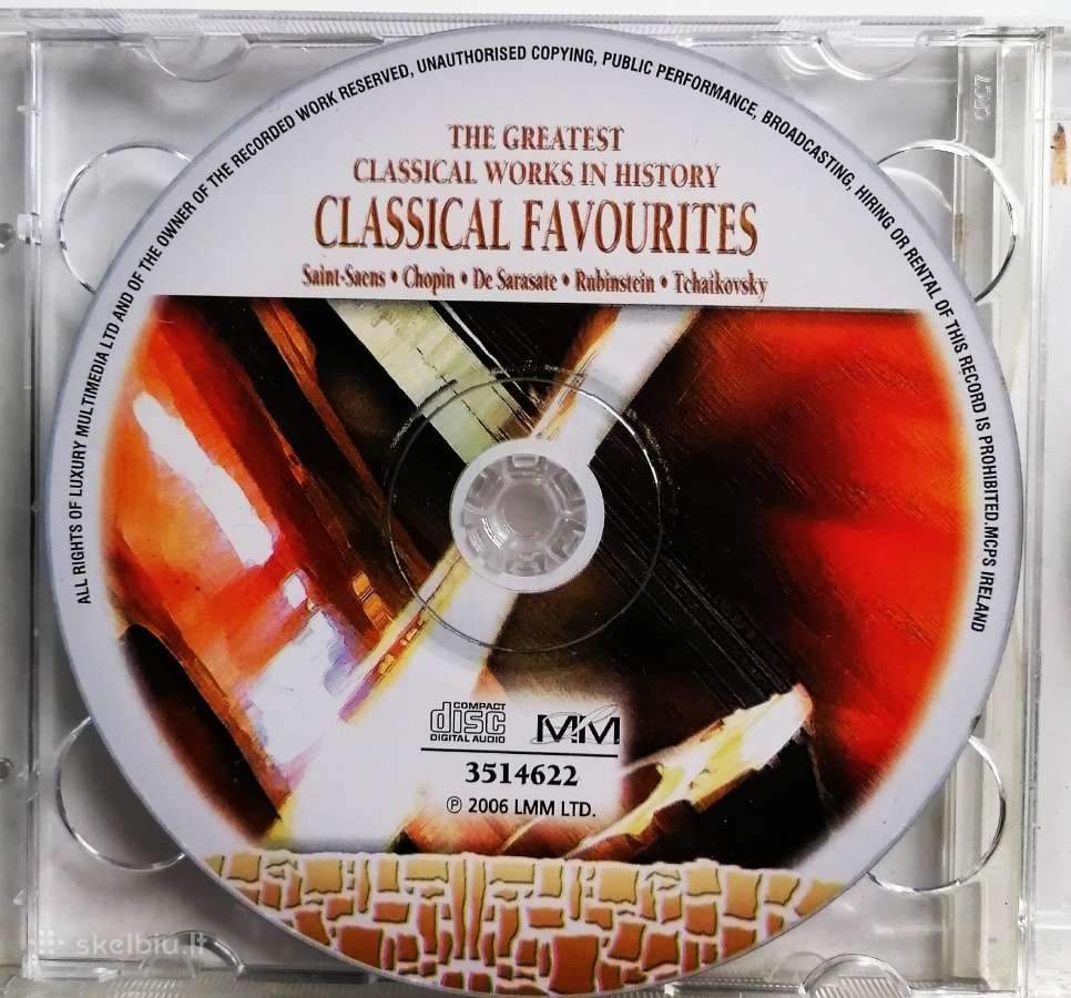 CD pasaulinė klasika, Classical Favourites - nuotraukos Nr. 3