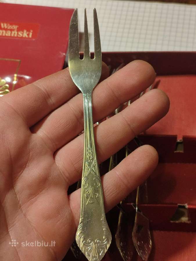 Vintažinių šakučių rinkinys - nuotraukos Nr. 5