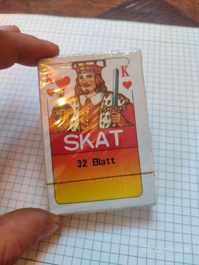 Vintažinės kortų kaladės - nuotraukos Nr. 3