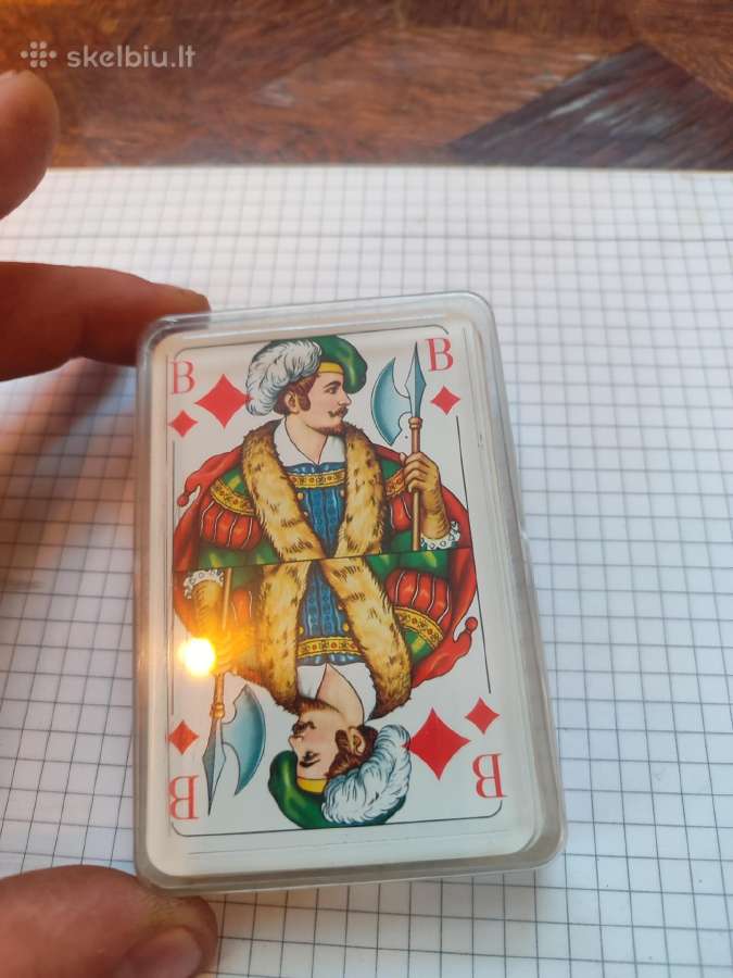 Vintažinės kortų kaladės - nuotraukos Nr. 10