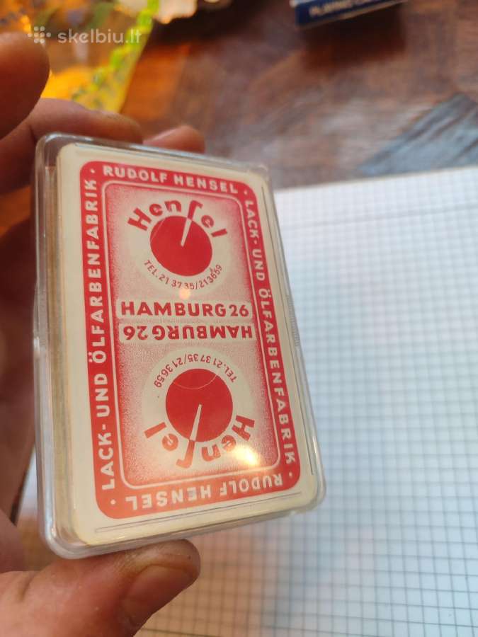 Vintažinės kortų kaladės - nuotraukos Nr. 13
