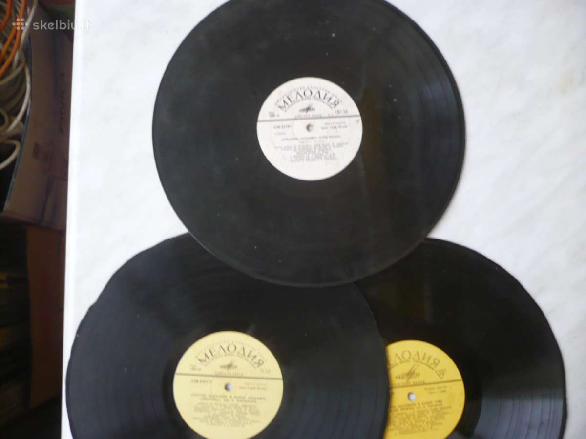 Vinilinės plokštelės projektams 12vnt - nuotraukos Nr. 2