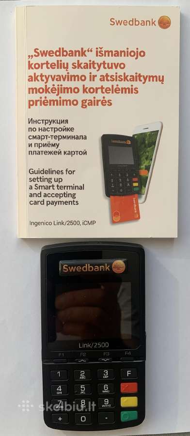 Išmanus banko kortelių skaitytuvas - nuotraukos Nr. 4