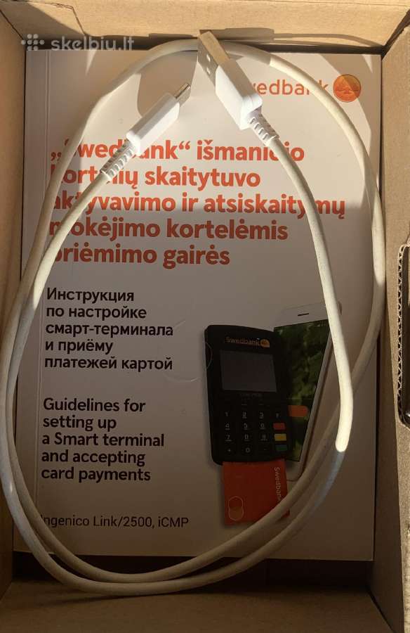 Išmanus banko kortelių skaitytuvas - nuotraukos Nr. 8