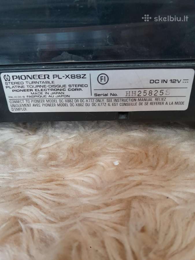 Pioneer Pl-x88z - nuotraukos Nr. 2