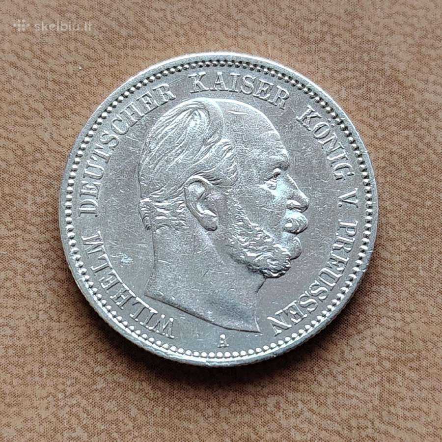 Prusijos 2 markes 1877