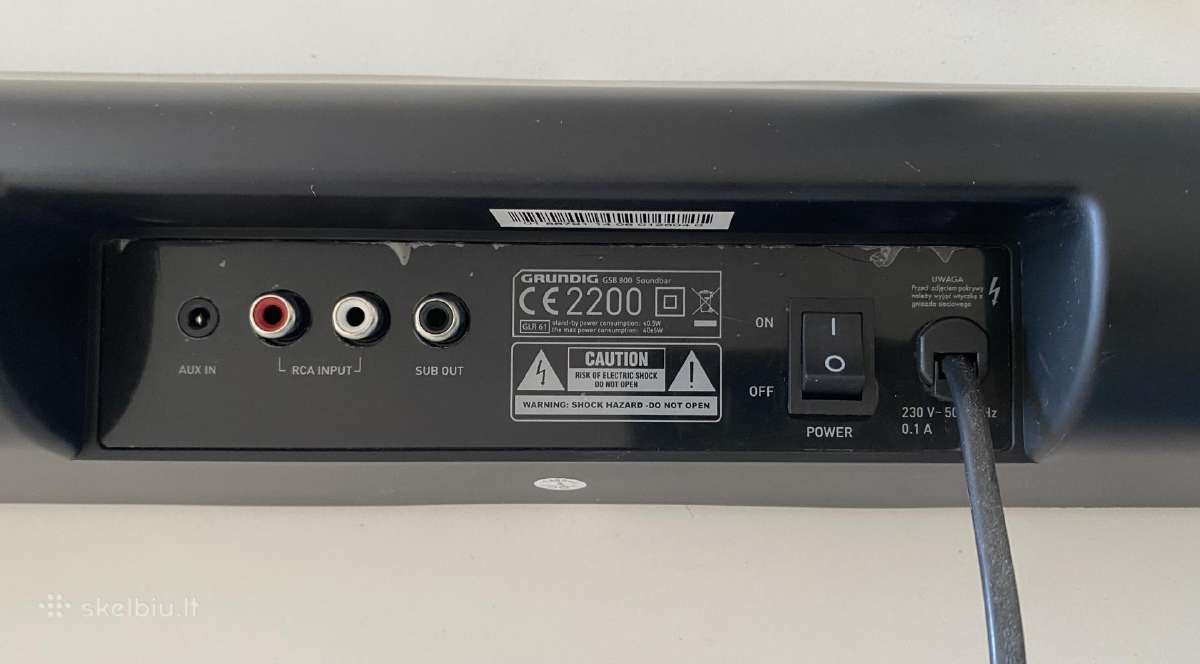 Grundig Bluebeat Gsb 800 garso kolonėlė - nuotraukos Nr. 3
