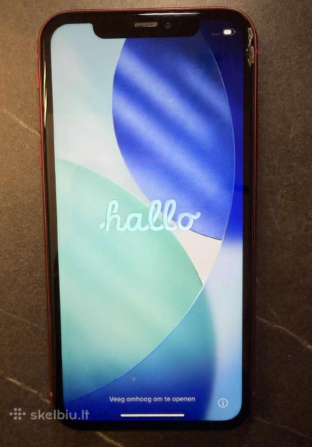 Raudonas iPhone 11 128 GB - nuotraukos Nr. 2