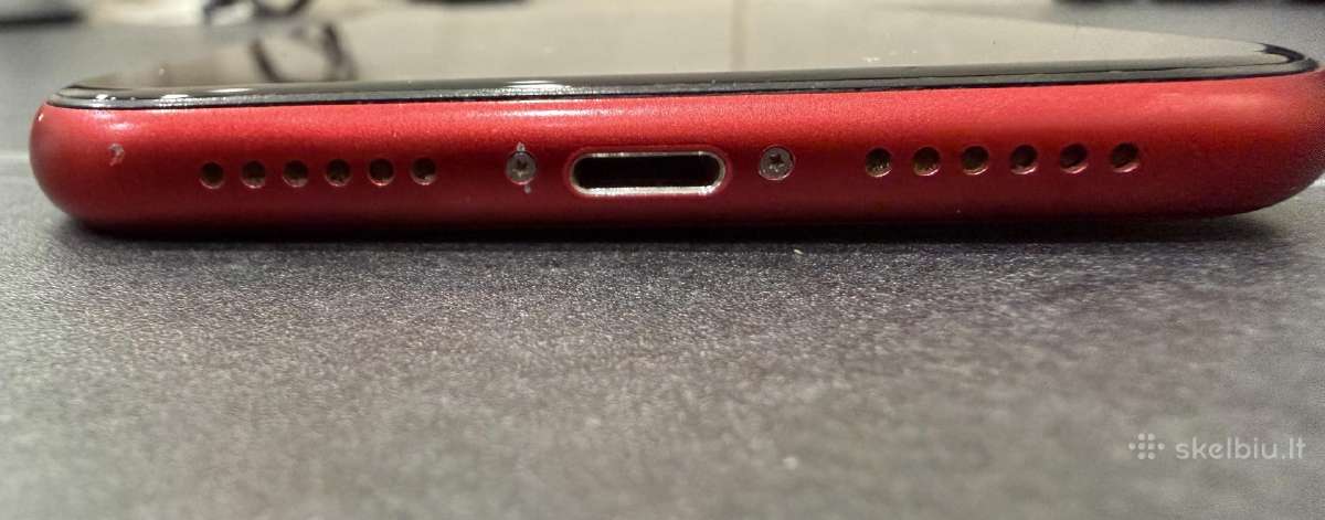 Raudonas iPhone 11 128 GB - nuotraukos Nr. 3